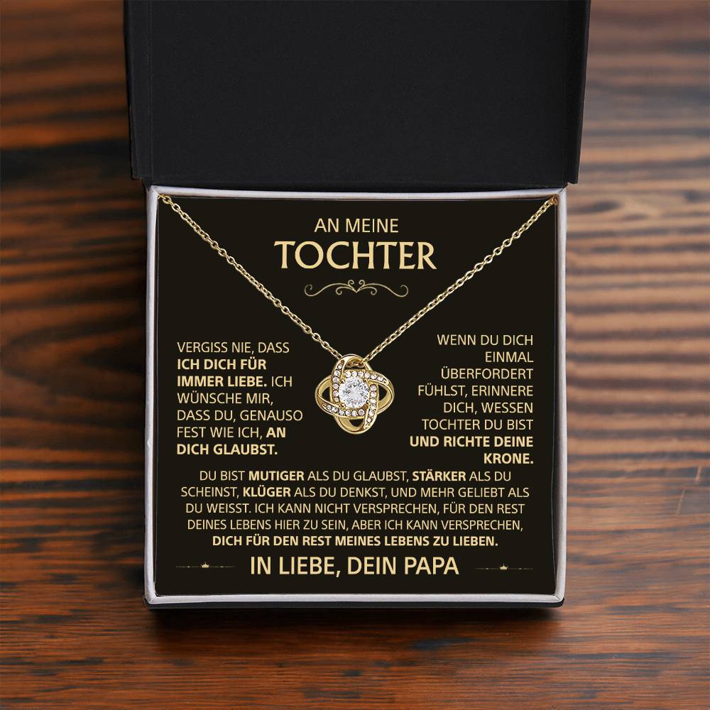 Tasse An Meine Tochter Vergiss Nie Dass Ich Dich Liebe