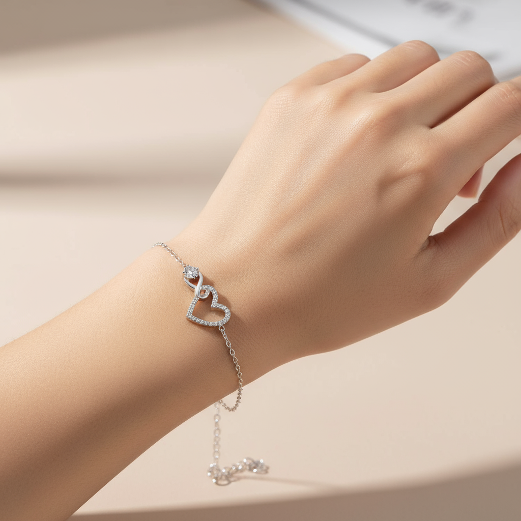 An meine Tochter Armband - Unendliches Herz