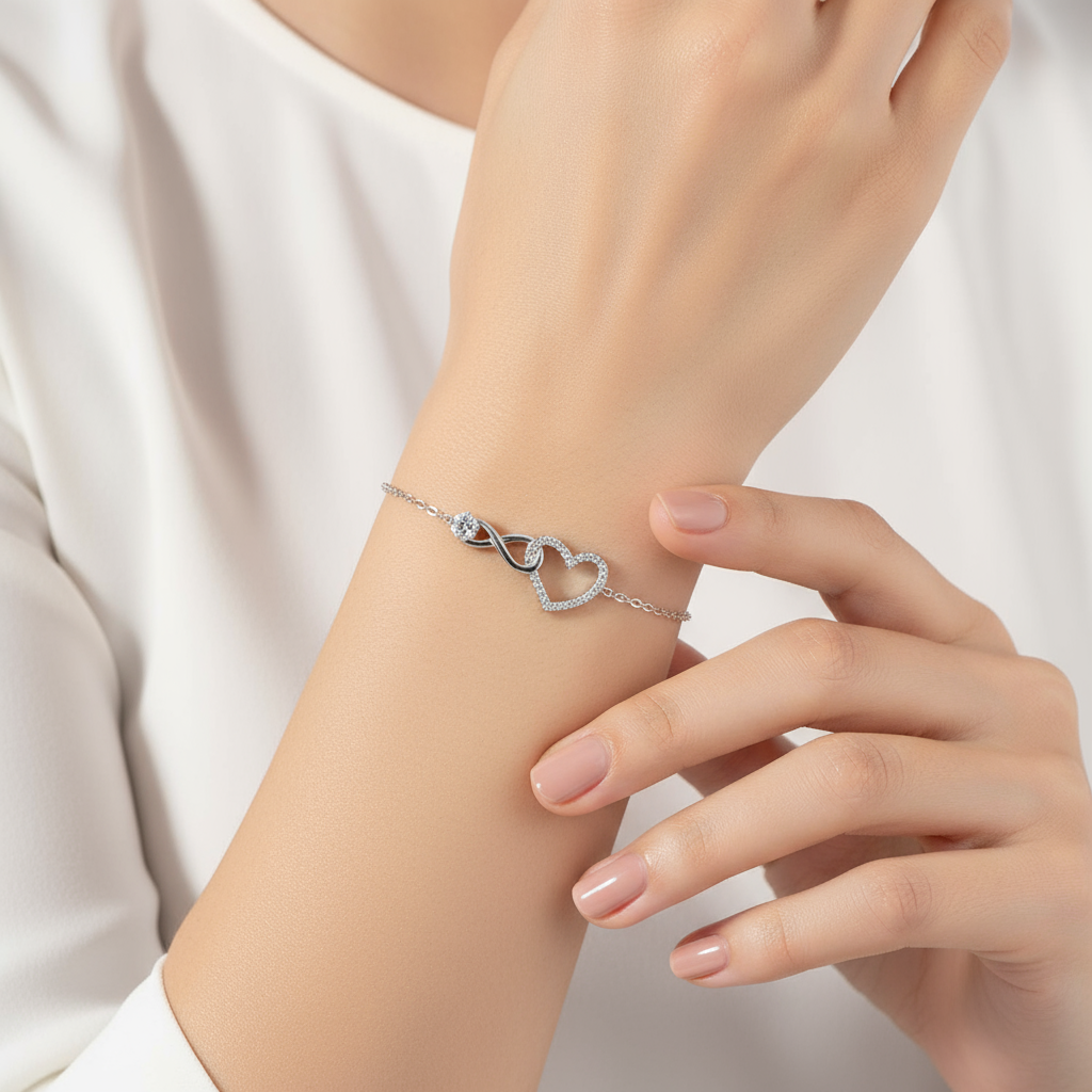 An meine Tochter Armband - Unendliches Herz