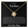 An meine Tochter - ich liebe dich, Papa - Gold