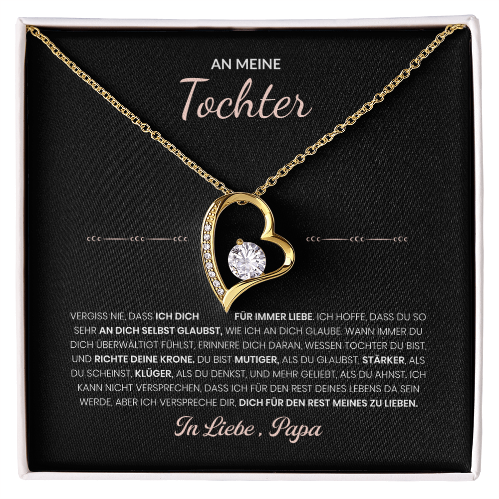 An meine Tochter – Knotenkette für immer Liebe