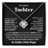 An meine Tochter – „Ich glaube an dich“-Liebesknotenkette