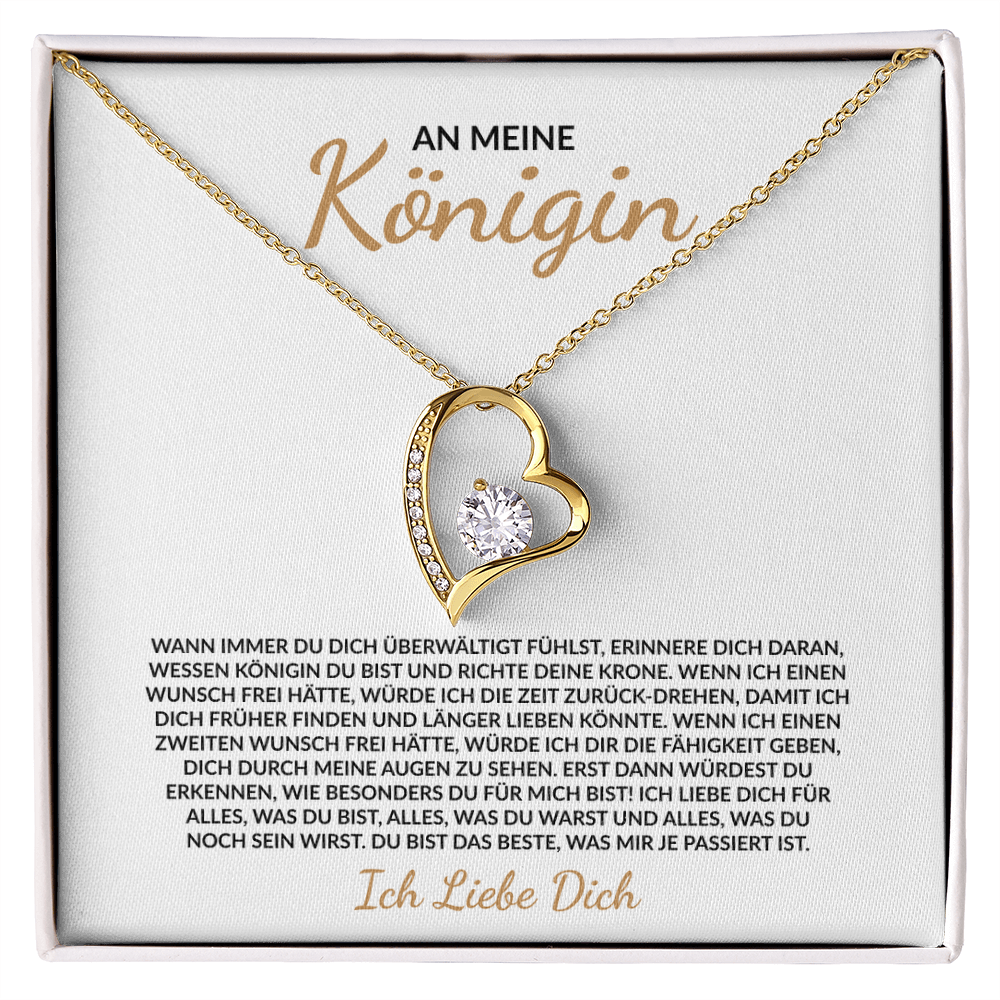 An meine Königin – Das Beste, was mir je passiert ist, Herz-Halskette