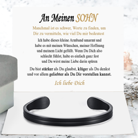 An meinen Sohn - Armband - Silber