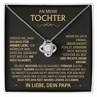 An meine Tochter – Vergiss nie, dass ich dich liebe, Papa - Gold