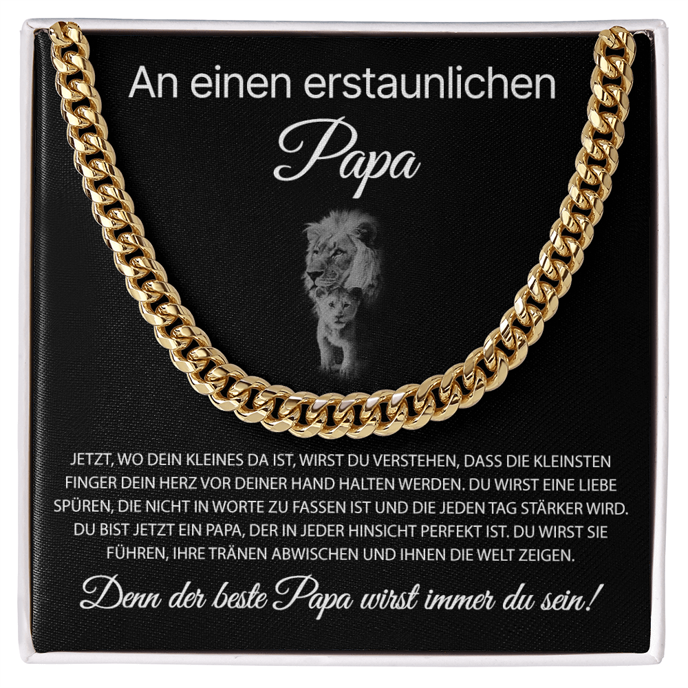 An einen wunderbaren Papa – jetzt, wo Ihr Kleines da ist.