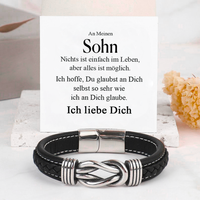 An meinen Sohn – Premium-Armband