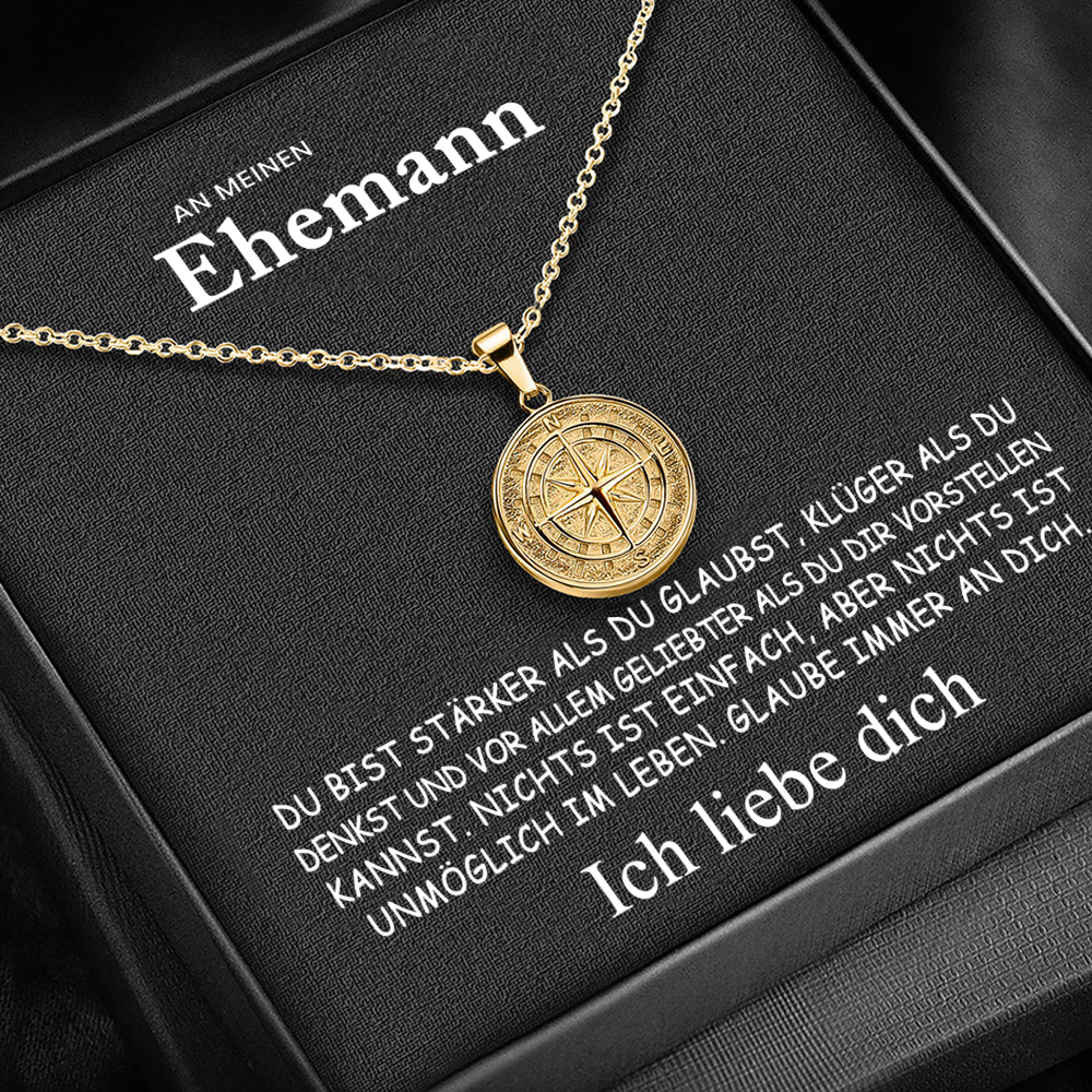 An meinen Mann - Vergiss nie, dass ich dich liebe - Gold