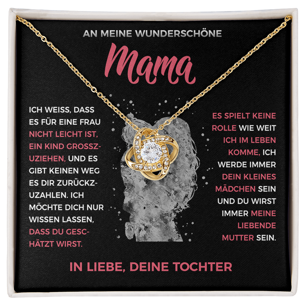 An meine liebende Mama – Knotenkette von Tochter