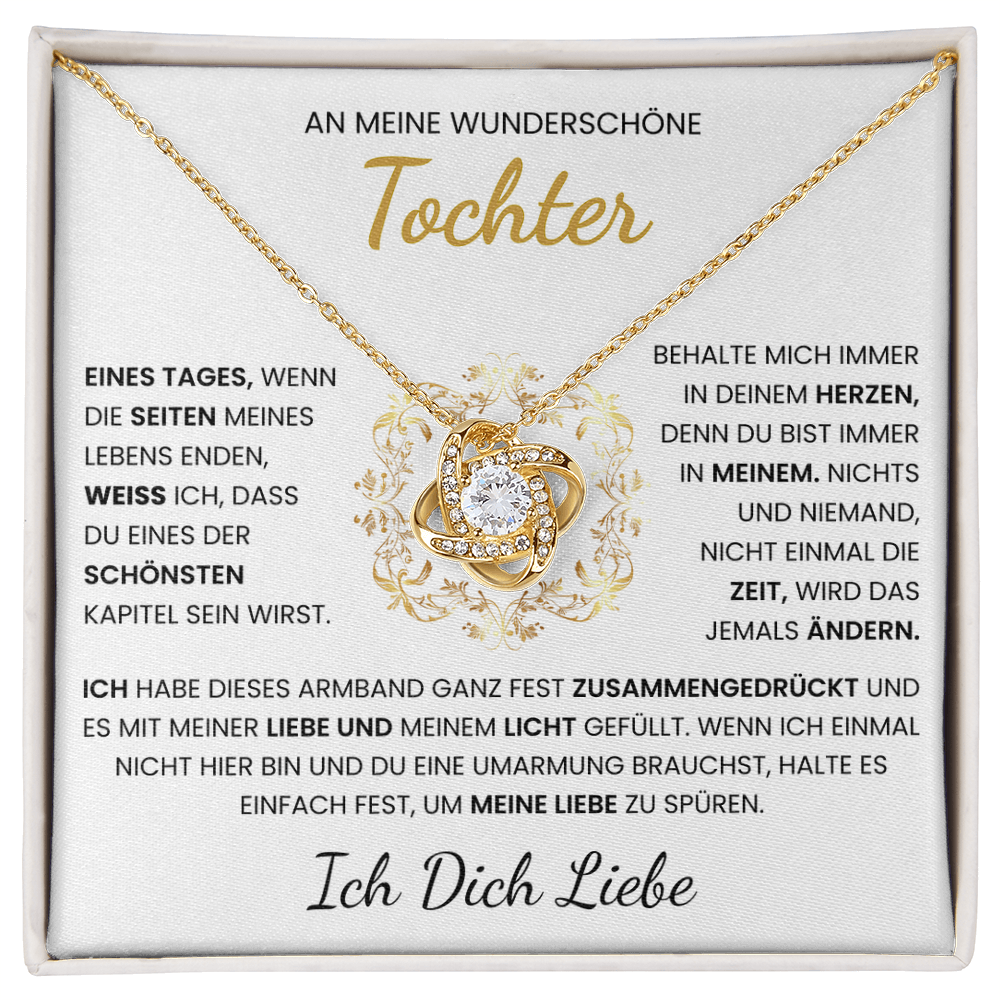 An meine Tochter - Liebesknoten-Halskette