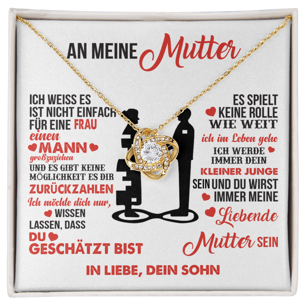 An meine Mutter – Ich bin dein kleiner Junge – Knotenkette