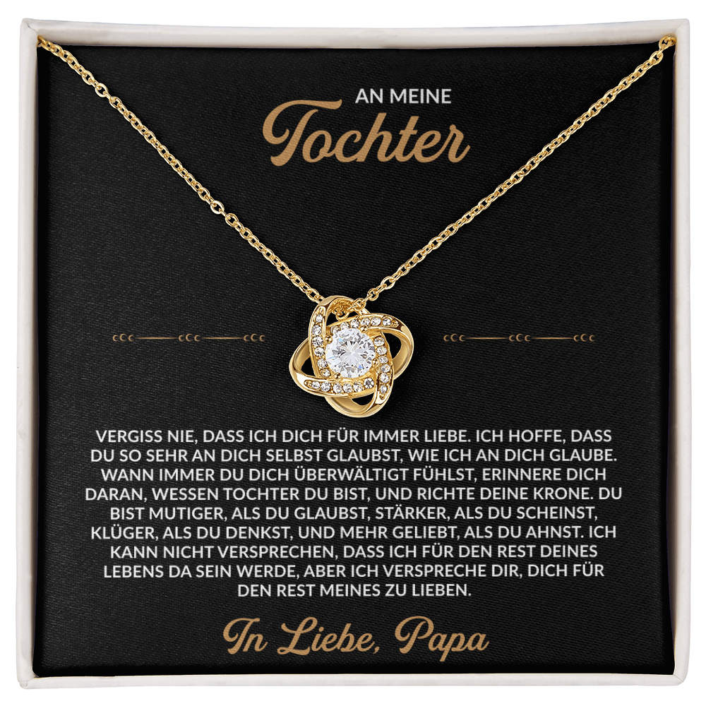 An meine Tochter – Immer bei dir Halskette