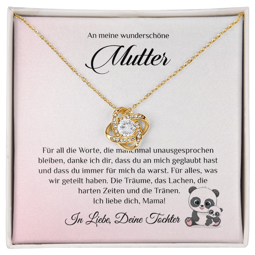 An meine schöne Mutter - Für alle Worte, die manchmal