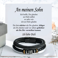 An meinen Sohn Armband - Stolz auf dich