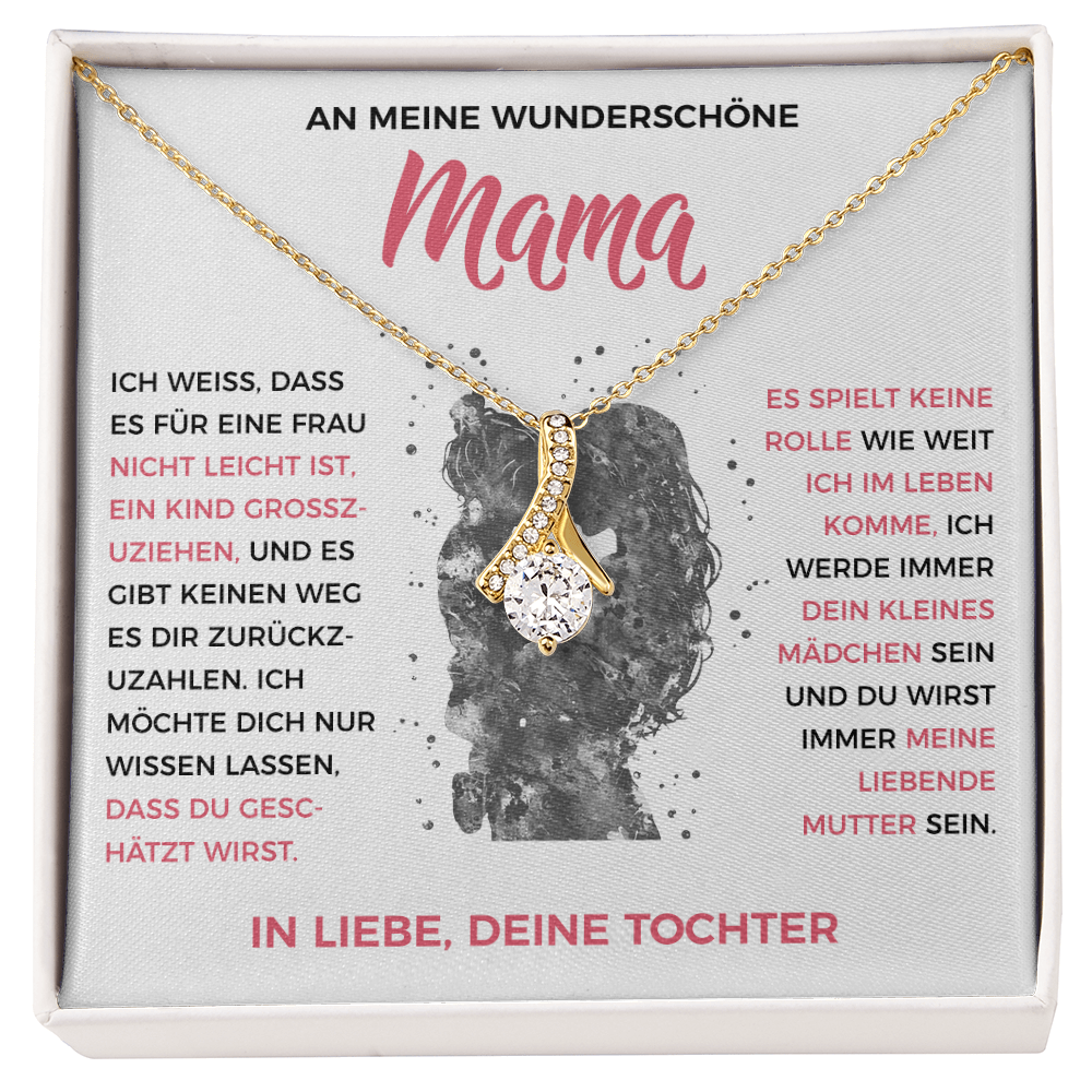 An meine liebende Mama – Halskette mit Anhänger von Tochter