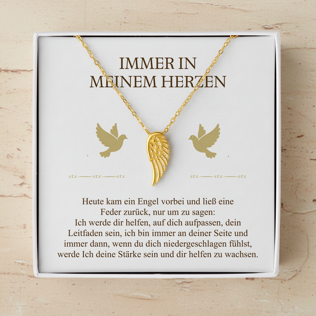 Halskette „Für immer in meinem Herzen“