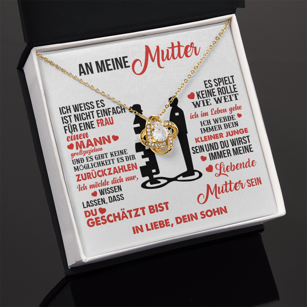 An meine Mutter – Ich bin dein kleiner Junge – Knotenkette