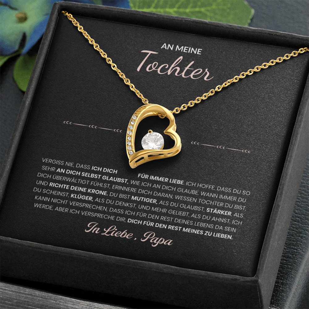 An meine Tochter – Knotenkette für immer Liebe