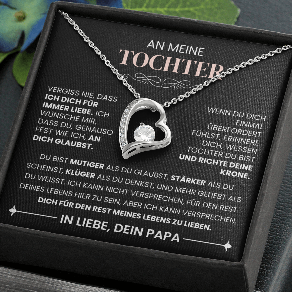 An meine Tochter – Immer an deiner Seite Halskette