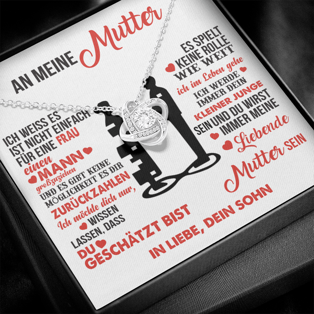 An meine Mutter – Ich bin dein kleiner Junge – Knotenkette