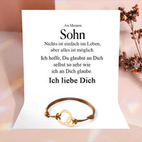 Familienarmband - An meine Sohn oder meine Tochter - Roségold