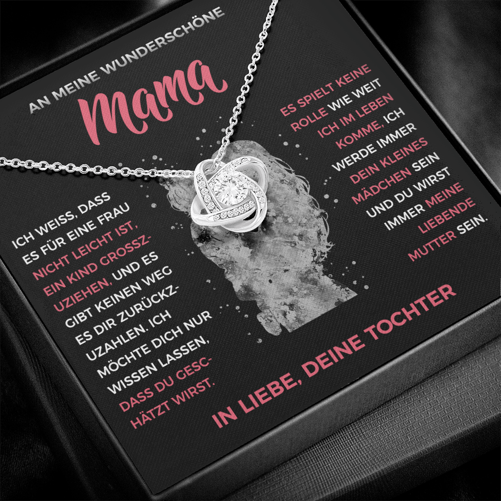 An meine liebende Mama – Knotenkette von Tochter