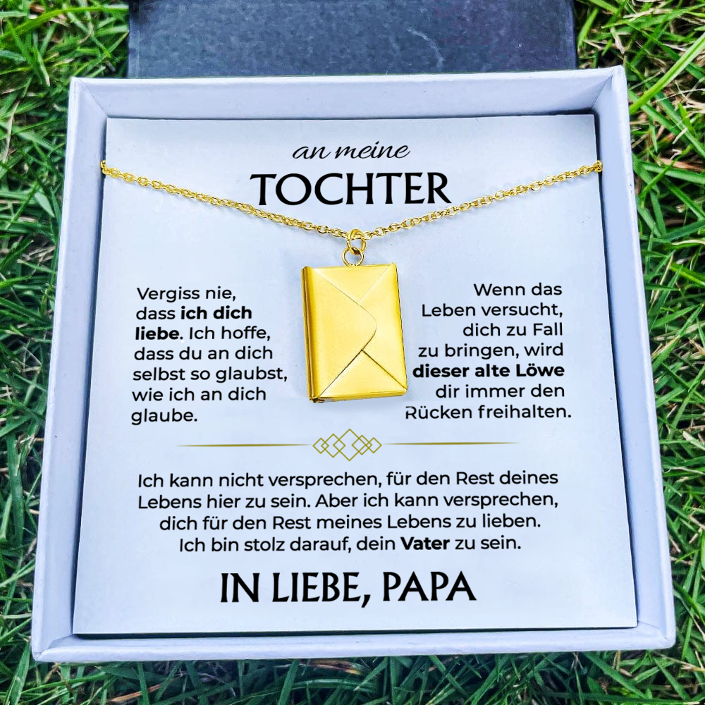 An meine Tochter - Liebesbrief-Halskette