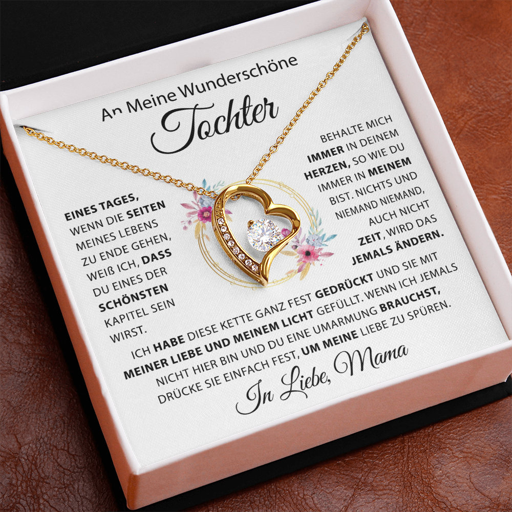 An meine Tochter - Behalte mich in Deinem Herzen - In Liebe, Mama