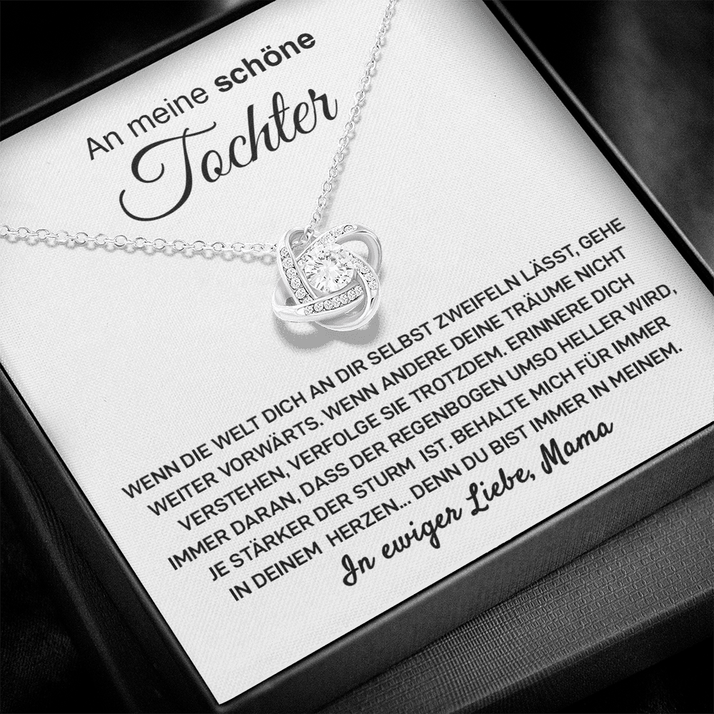An meine Tochter – Mach weiter so – In Liebe, Mama