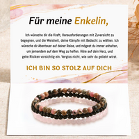 Für meinen Enkel Enkelin - Ich bin so stolz auf dich - Rosa