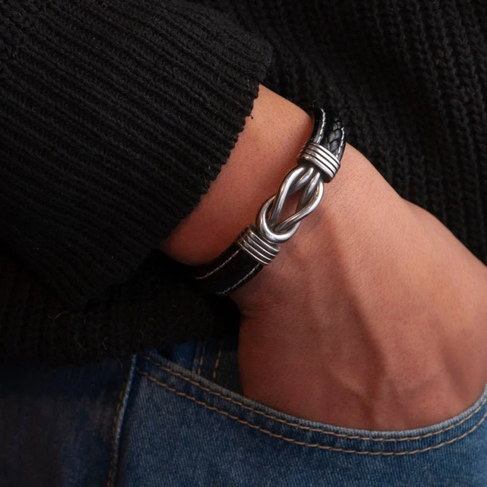 An meinen Sohn - Knotenarmband