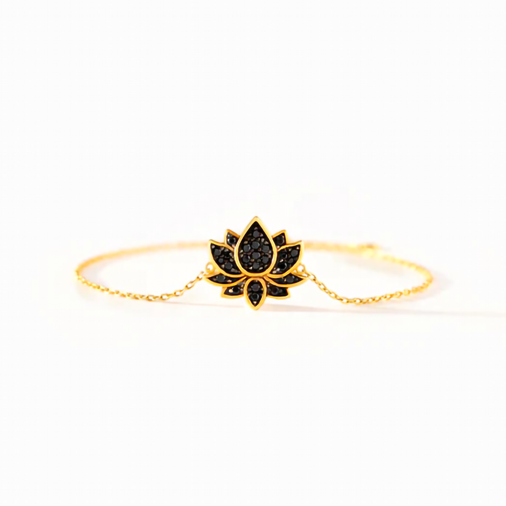 An meine Tochter - Liebes Lotus Armband