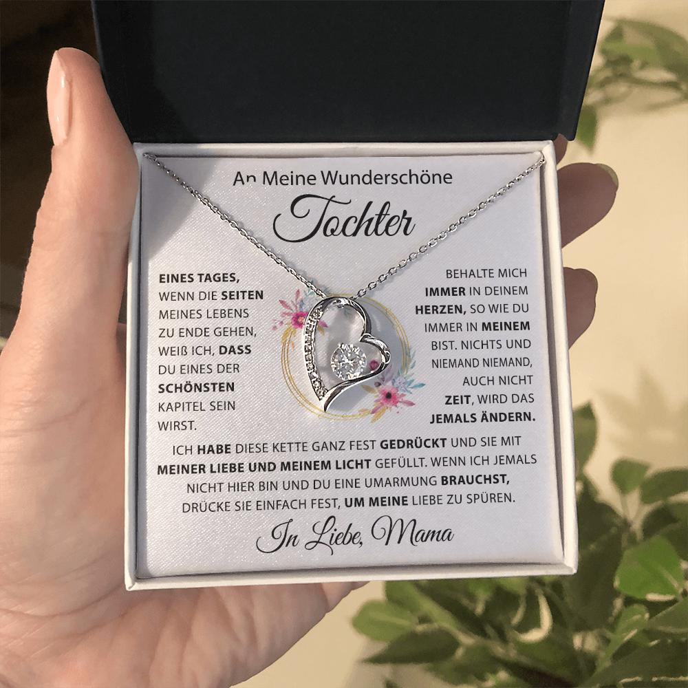An meine Tochter - Behalte mich in Deinem Herzen - In Liebe, Mama