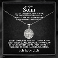 An meinem Sohn – Kompass - Gold