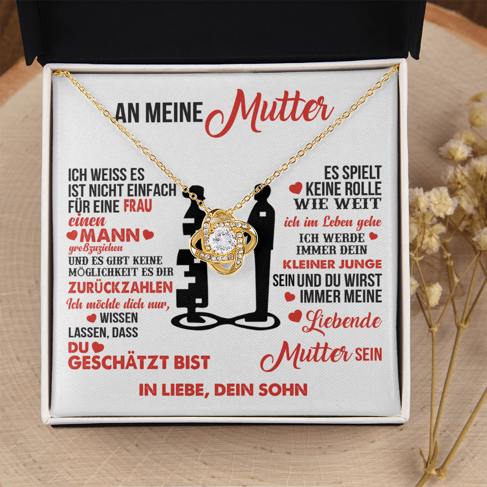 An meine Mutter – Ich bin dein kleiner Junge – Knotenkette