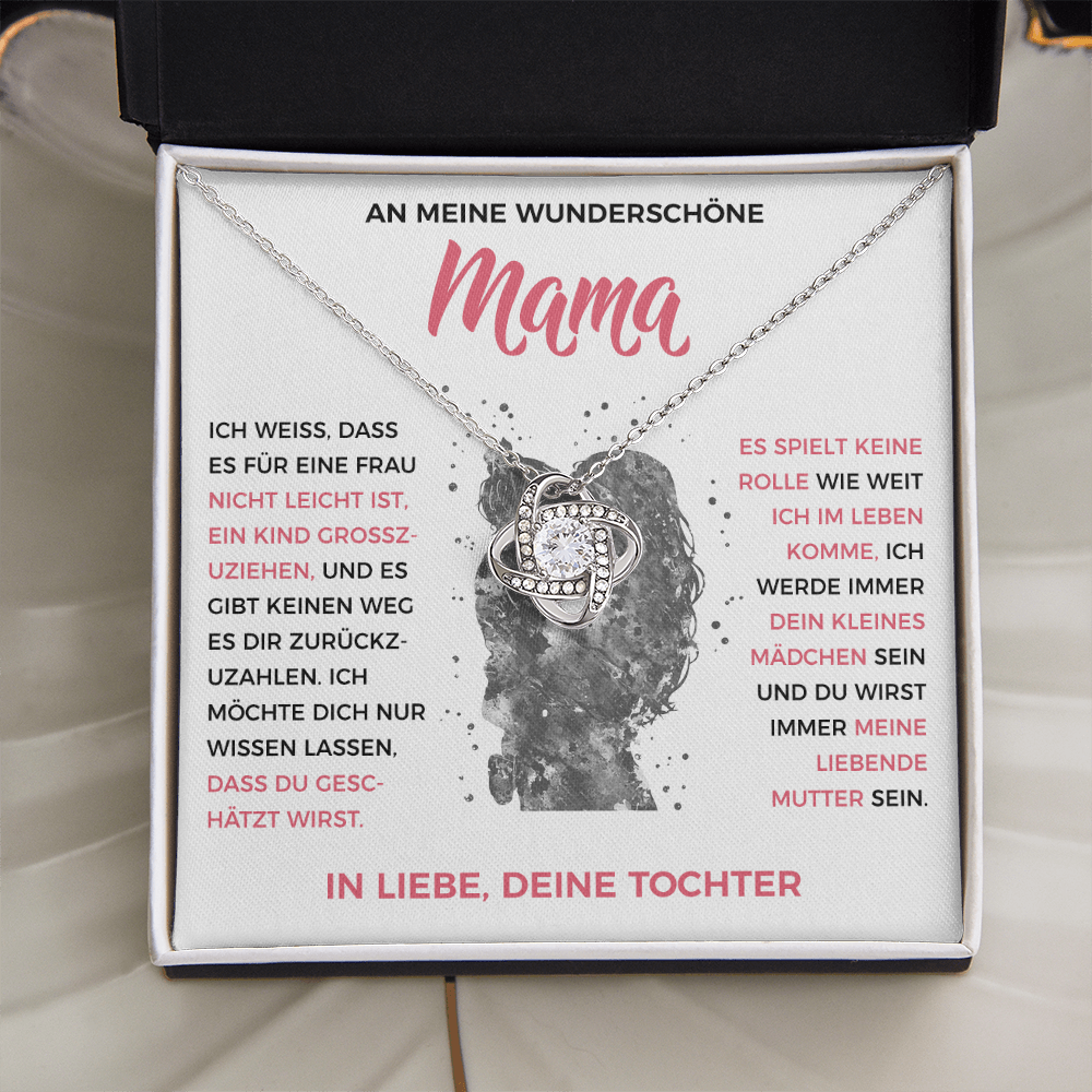 An meine liebende Mama – Knotenkette von Tochter