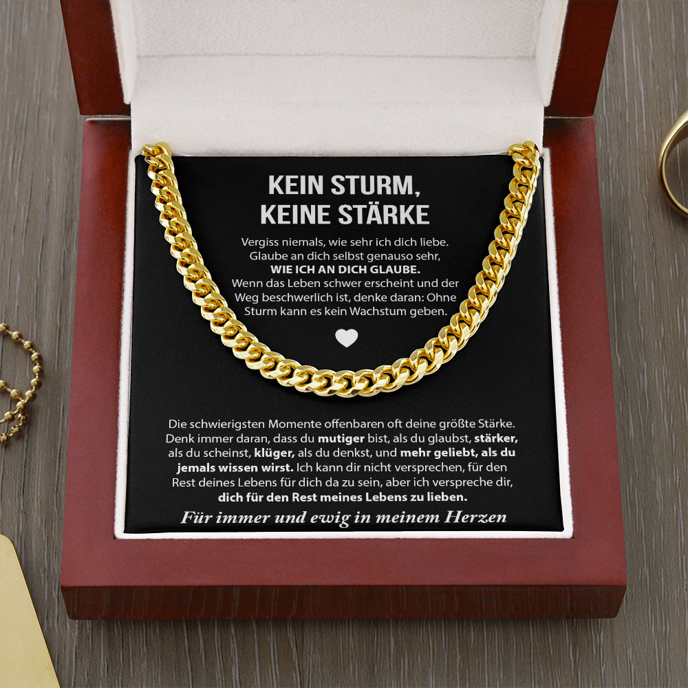 Kein Sturm, Keine Kraft | Vergiss nie, wie sehr ich dich liebe | Kubanische Gliederkette