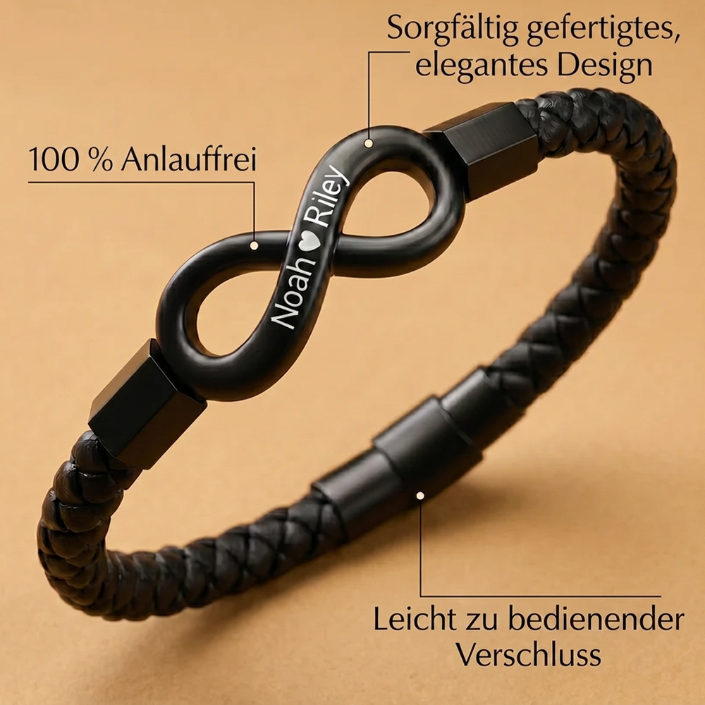 An meinen Ehemann – Unendlichkeitsarmband der ewigen Liebe