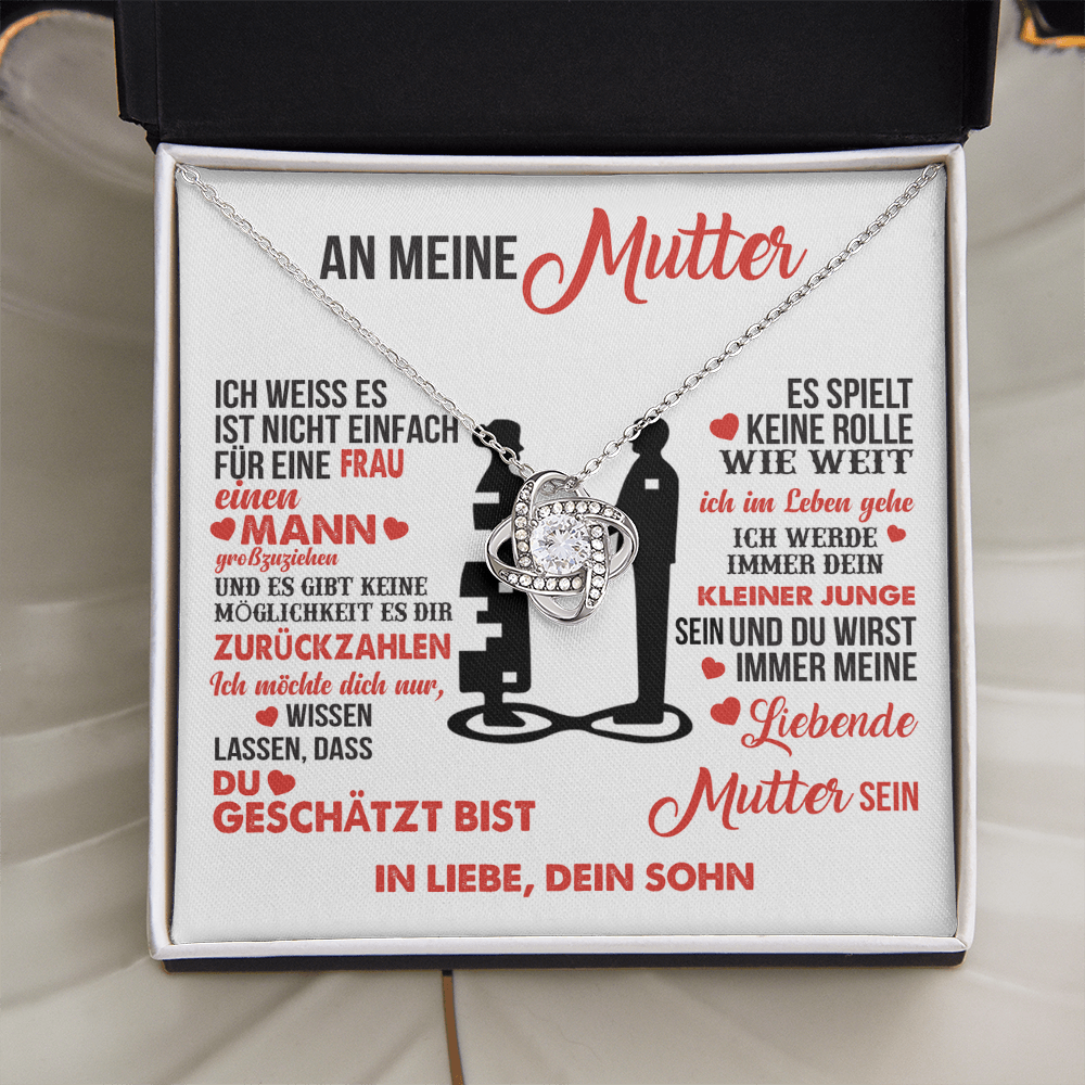 An meine Mutter – Ich bin dein kleiner Junge – Knotenkette
