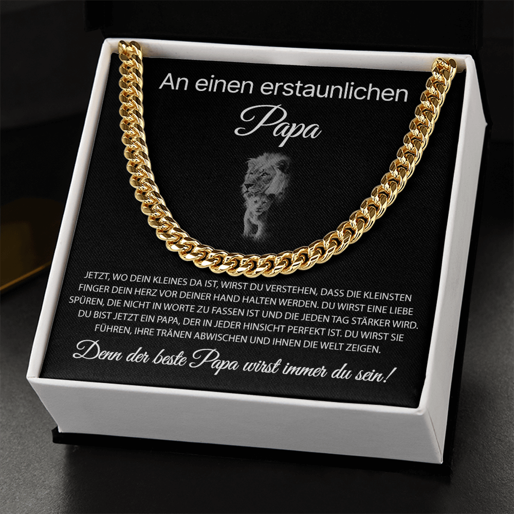 An einen wunderbaren Papa – jetzt, wo Ihr Kleines da ist.