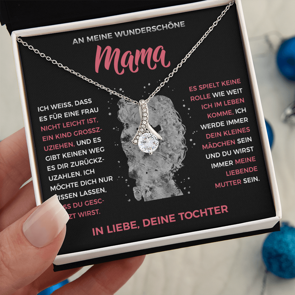 An meine liebende Mama – Halskette mit Anhänger von Tochter