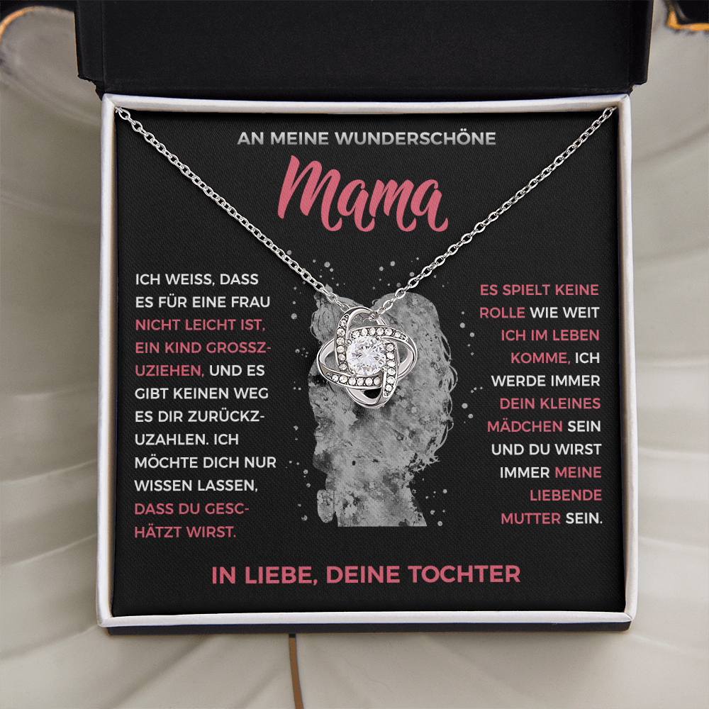 An meine liebende Mama – Knotenkette von Tochter