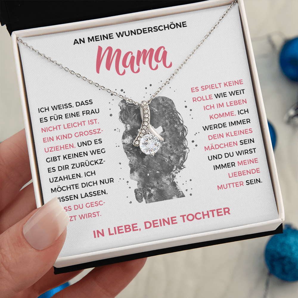 An meine liebende Mama – Halskette mit Anhänger von Tochter