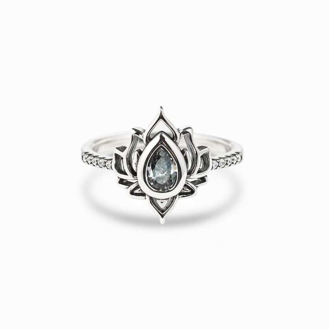 Beginnen Sie noch einmal - Empowerment-Ring mit Stein