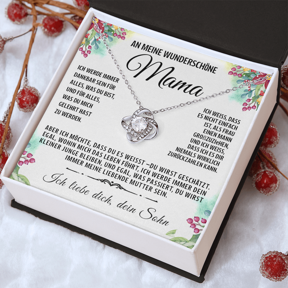 An meine besondere Mama - Knotenkette