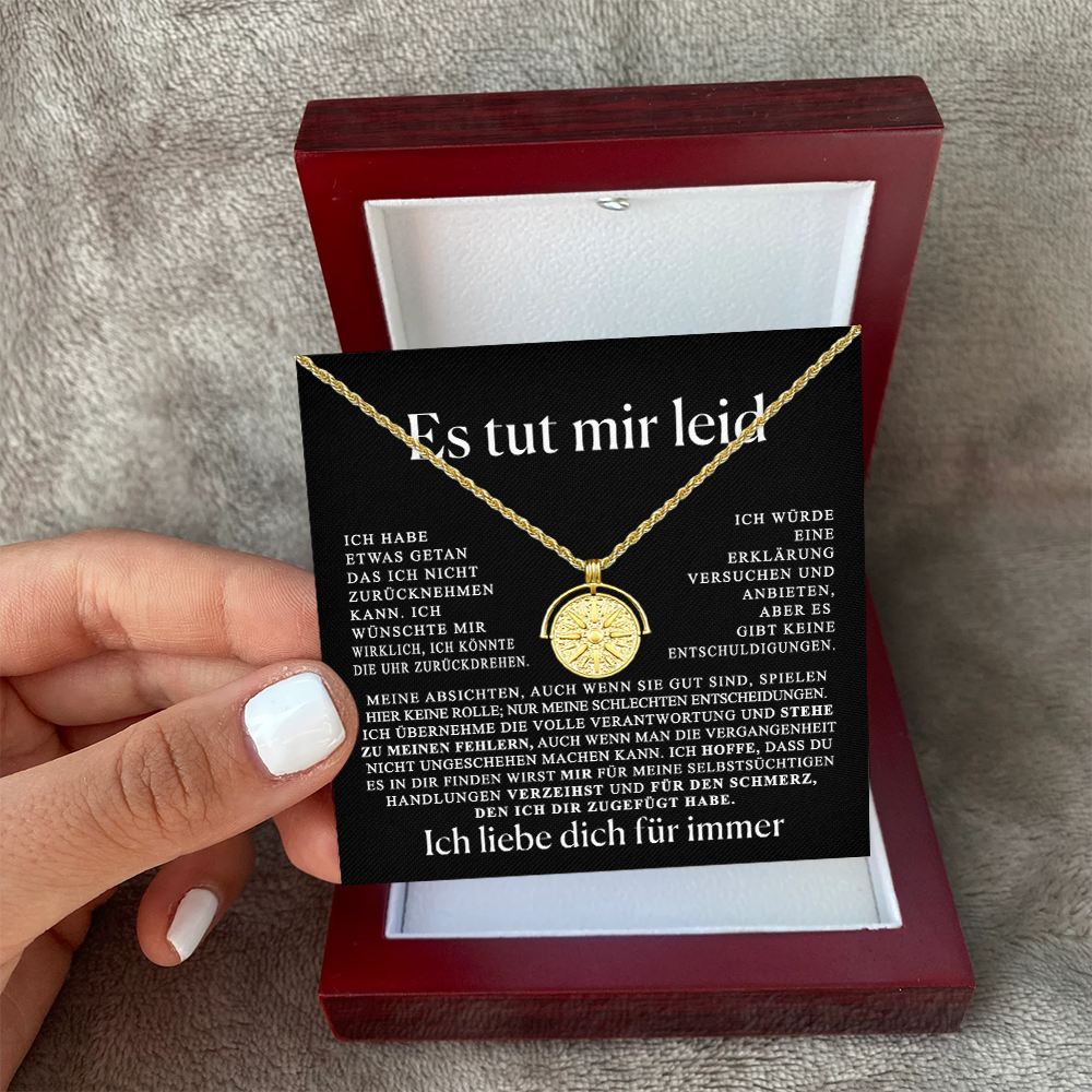 Entschuldigungsgeschenk für Sie - You are my Sunshine Halskette