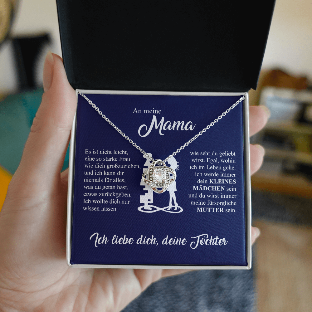 An meine geliebte Mutter - Knotenkette - Gold