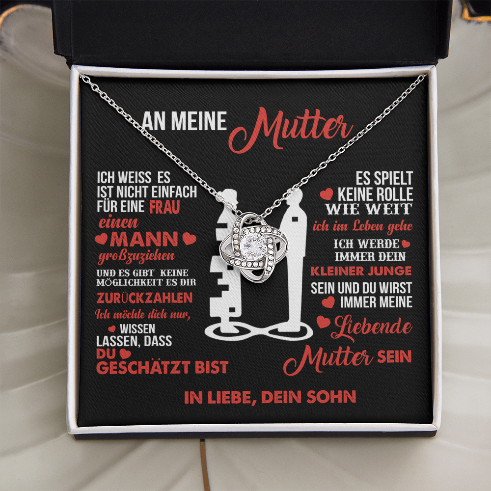 An meine Mutter – Dein kleiner Junge – Knotenkette