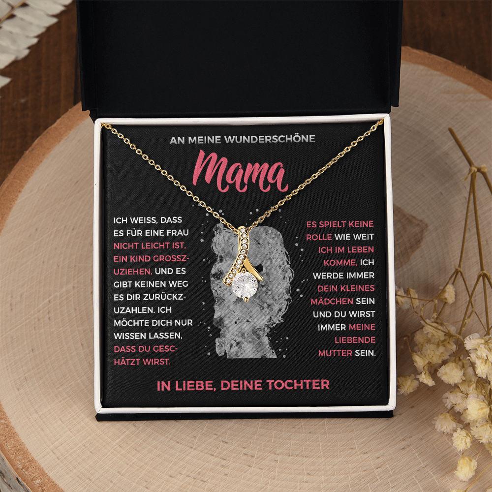 An meine liebende Mama – Halskette mit Anhänger von Tochter