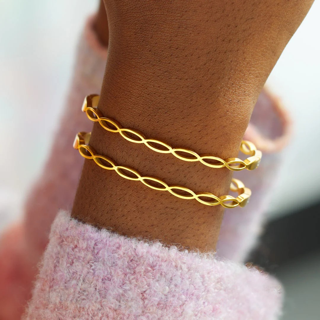 An meine Freundinnen - Passendes Wellenarmband